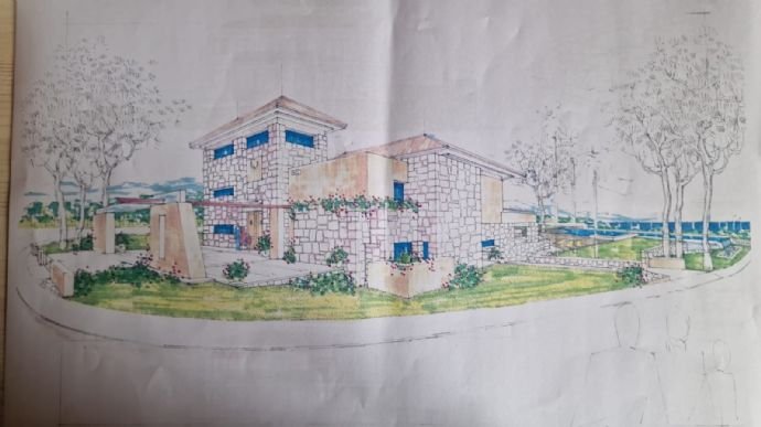 COSTA DE LOS PINOS: Herrliches Baugrundstück mit Projekt zur Errichtung einer repräsentativen Villa in bevorzugter Lage